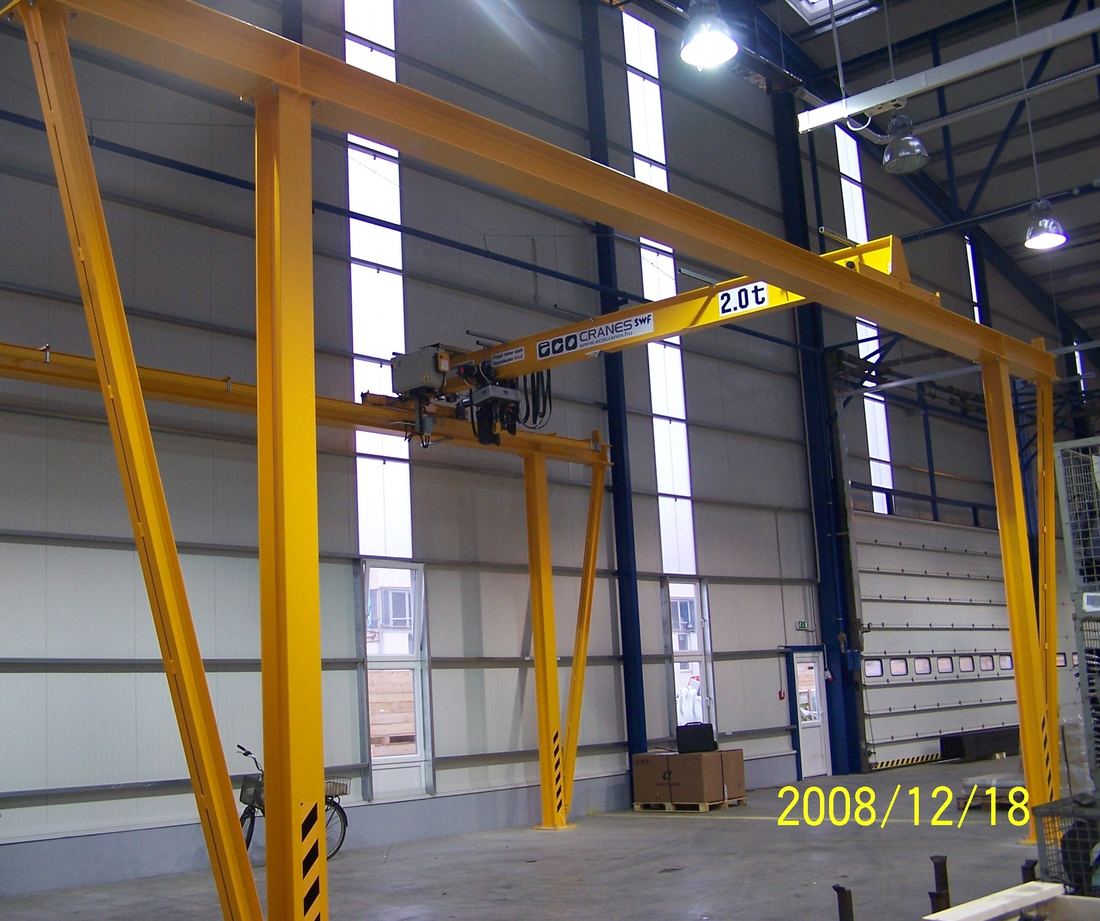 Ipari daru üzem közben – Eco-Cranes